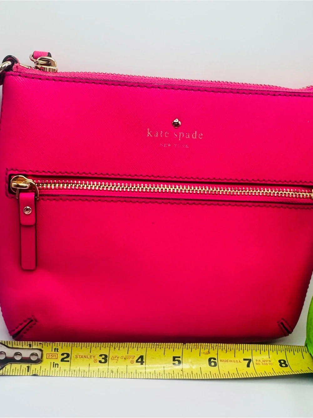 kate spade Hot Pink Crossbody with Gold Hardware